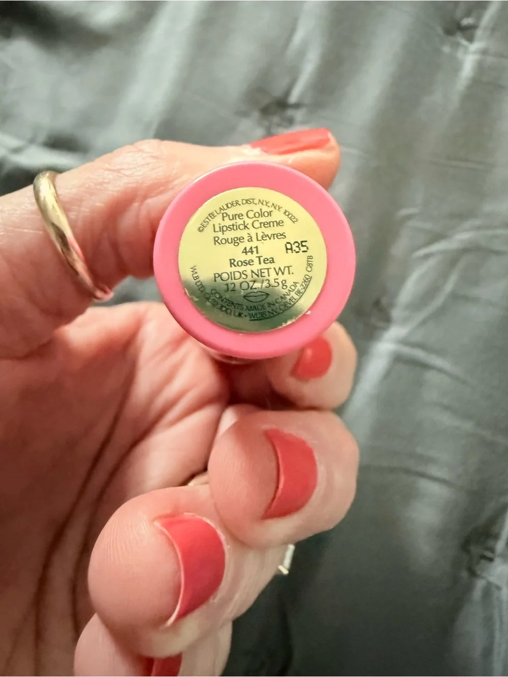 Estee Lauder Rose Tea Lipstick NEW gift with purchase item (not old) full size